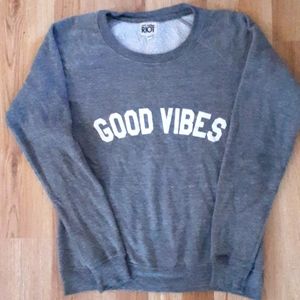 Suburban Riot Good Vibes Yoga Sweatshirt